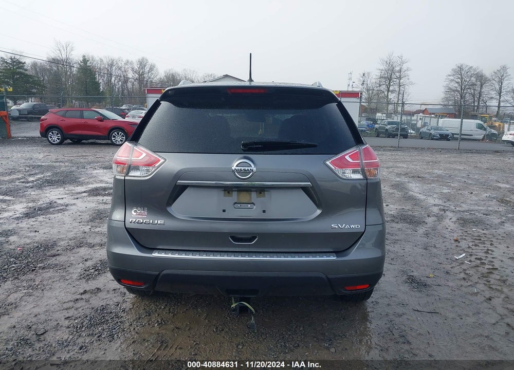 2016 NISSAN ROGUE SV VIN: JN8AT2MV3GW133389