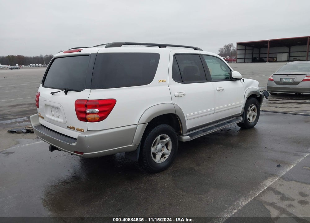 2002 TOYOTA SEQUOIA SR5 V8 VIN: 5TDBT44A62S102610