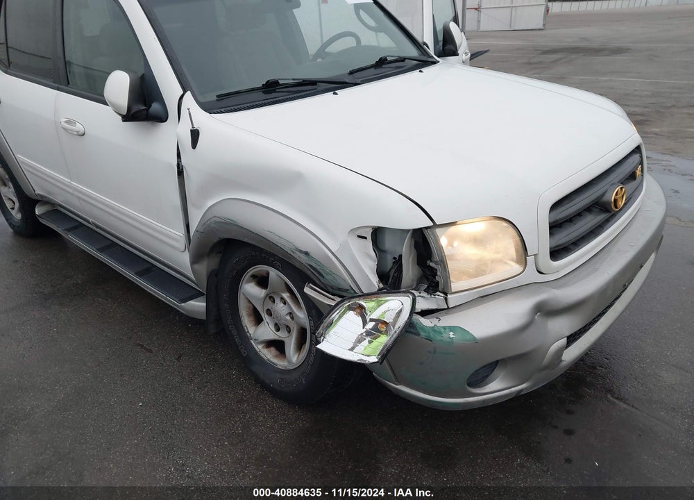 2002 TOYOTA SEQUOIA SR5 V8 VIN: 5TDBT44A62S102610