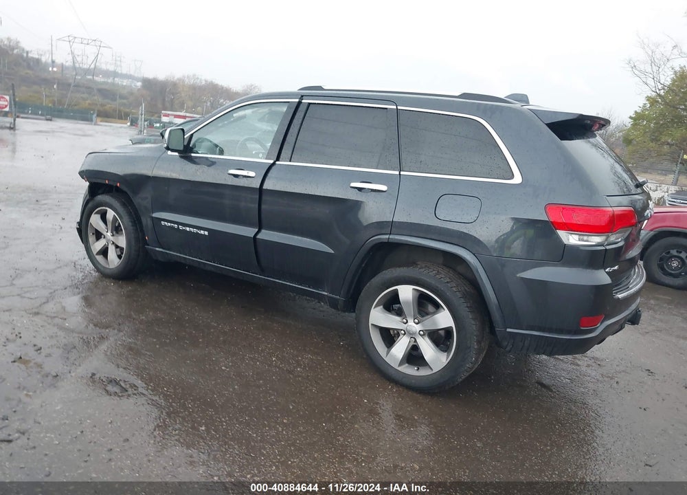 2014 JEEP GRAND CHEROKEE OVERLAND VIN: 1C4RJFCGXEC437378