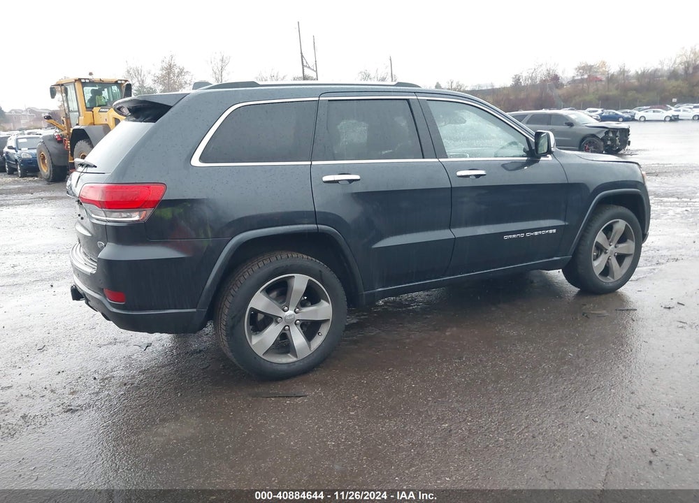 2014 JEEP GRAND CHEROKEE OVERLAND VIN: 1C4RJFCGXEC437378