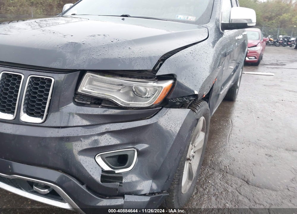 2014 JEEP GRAND CHEROKEE OVERLAND VIN: 1C4RJFCGXEC437378