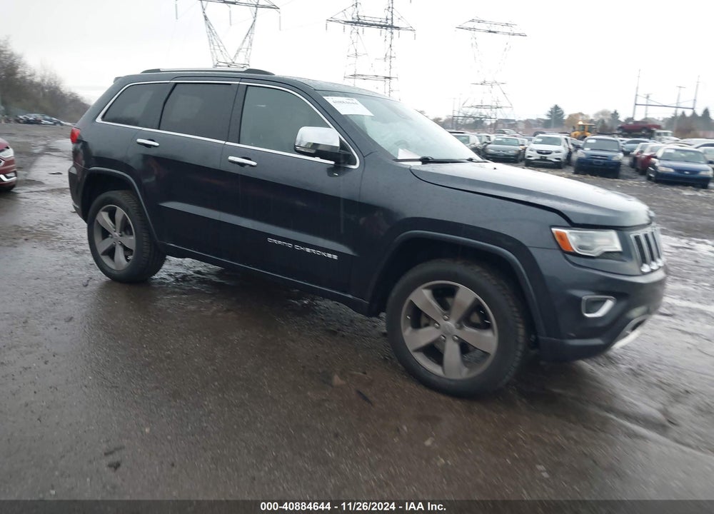 2014 JEEP GRAND CHEROKEE OVERLAND VIN: 1C4RJFCGXEC437378