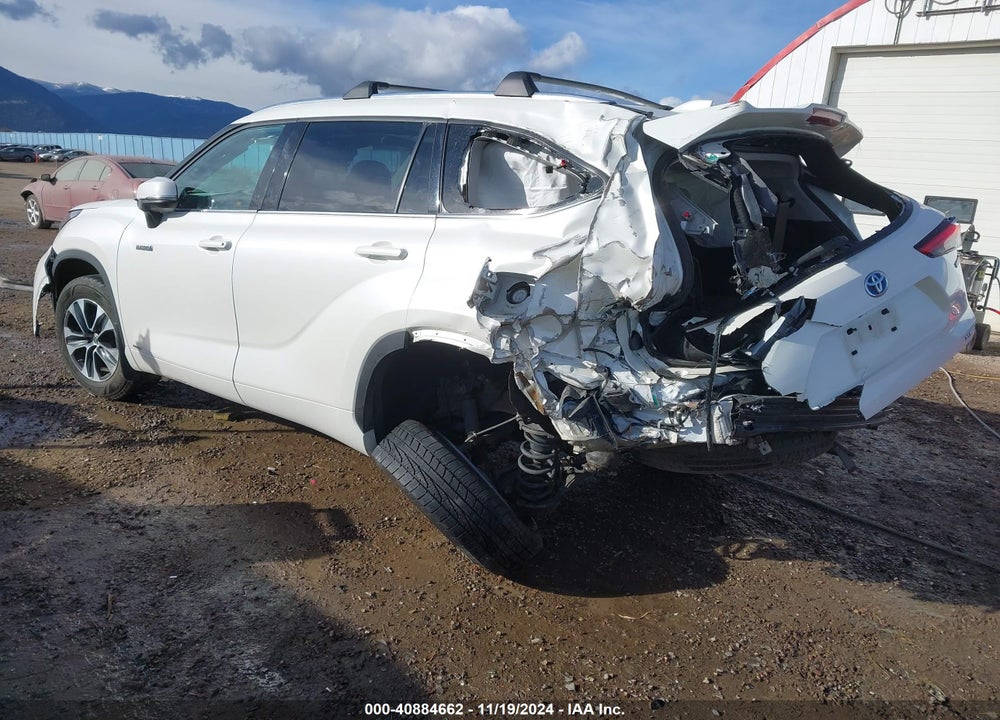2020 TOYOTA HIGHLANDER HYBRID XLE VIN: 5TDHBRCH3LS500464