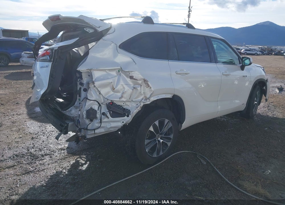2020 TOYOTA HIGHLANDER HYBRID XLE VIN: 5TDHBRCH3LS500464