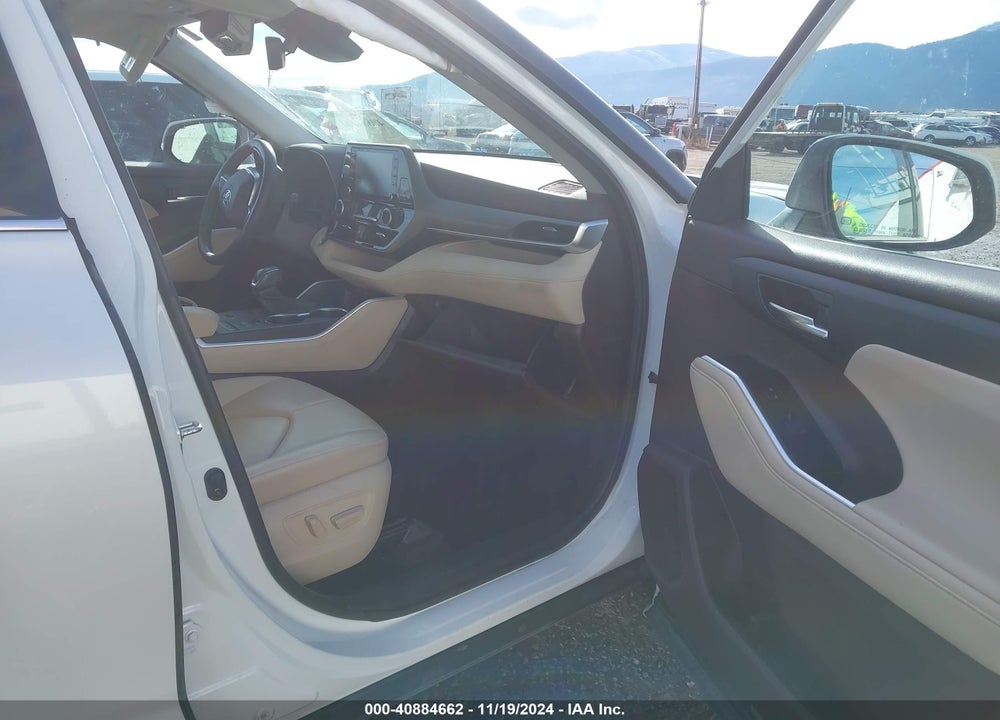 2020 TOYOTA HIGHLANDER HYBRID XLE VIN: 5TDHBRCH3LS500464