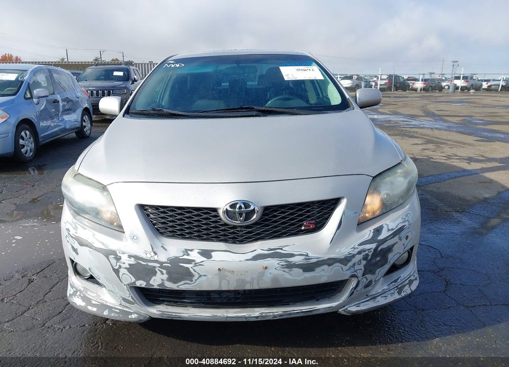 2010 TOYOTA COROLLA S VIN: 2T1BU4EE1AC438915