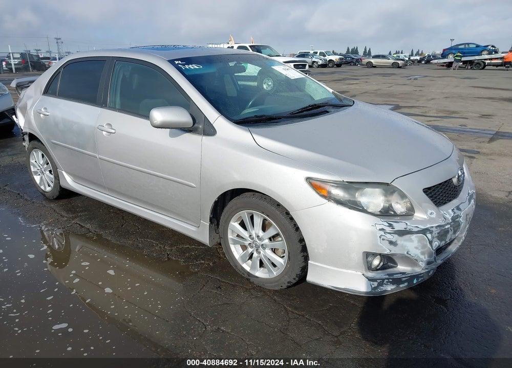 2010 TOYOTA COROLLA S VIN: 2T1BU4EE1AC438915