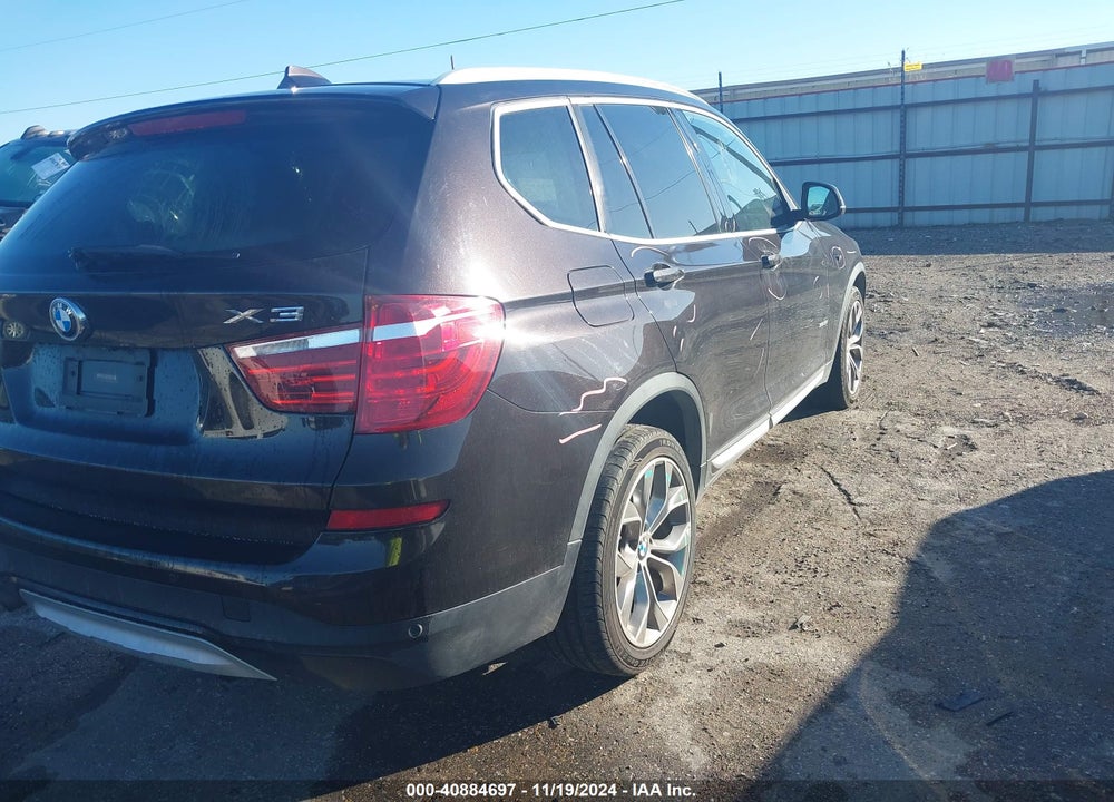 2016 BMW X3 SDRIVE28I VIN: 5UXWZ7C59G0M83738