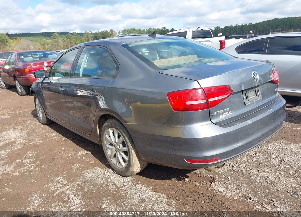 2015 VOLKSWAGEN JETTA 1.8T SE VIN: 3VWD17AJ9FM336246
