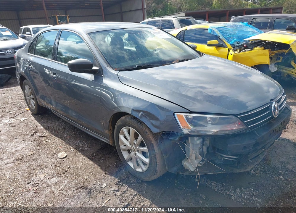 2015 VOLKSWAGEN JETTA 1.8T SE VIN: 3VWD17AJ9FM336246