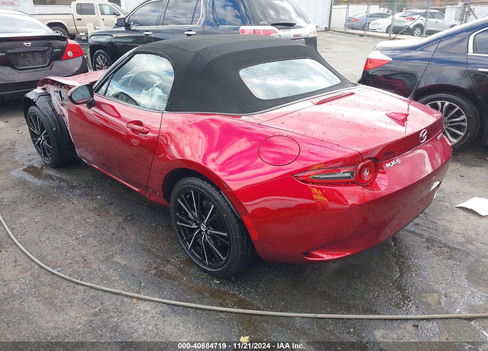 2024 MAZDA MX-5 MIATA GRAND TOURING VIN: JM1NDAD72R0605917