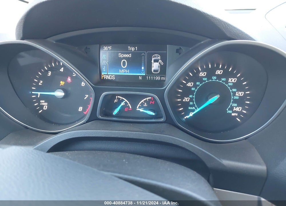 2014 FORD ESCAPE SE VIN: 1FMCU0GX3EUC92677