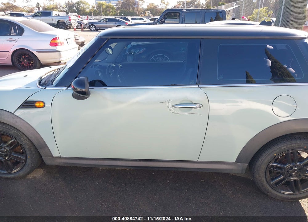 2012 MINI COOPER VIN: WMWSU3C51CT256749