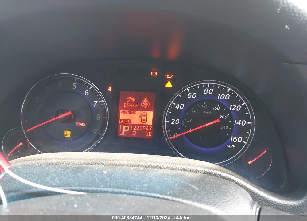 2009 INFINITI G37 JOURNEY VIN: JNKCV61E69M309181