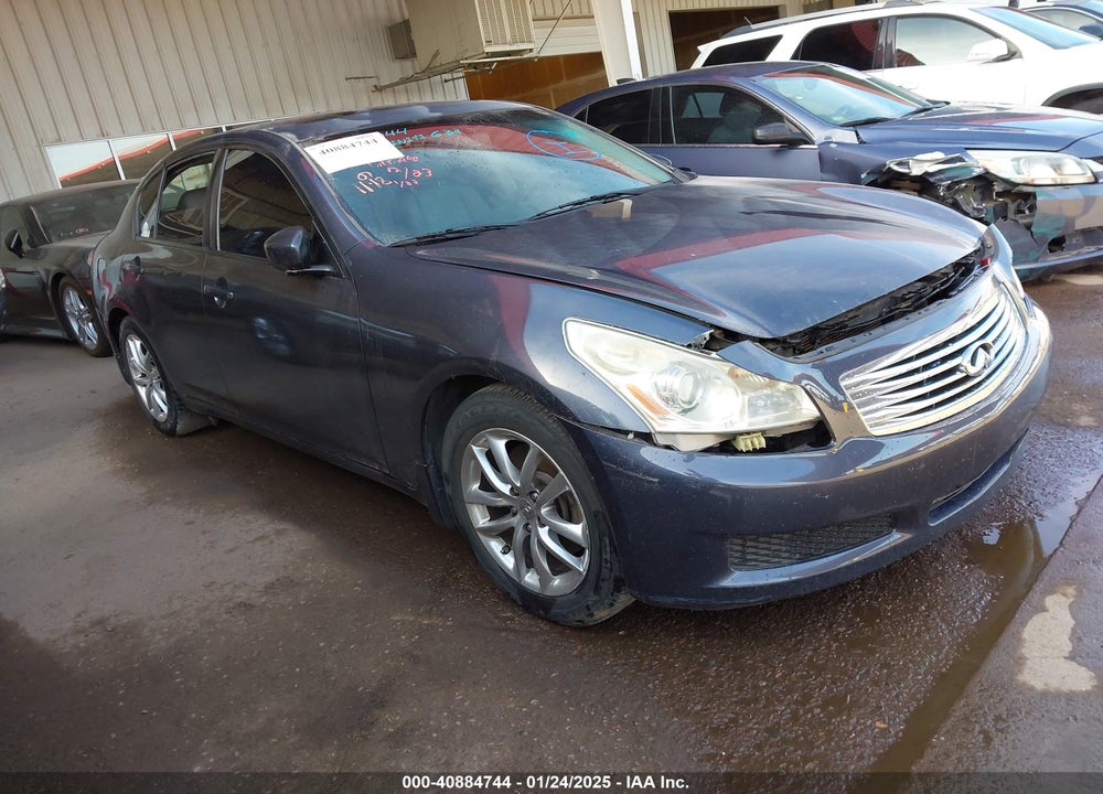 2009 INFINITI G37 JOURNEY VIN: JNKCV61E69M309181