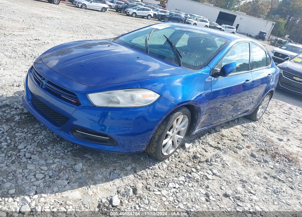 2013 DODGE DART SXT VIN: 1C3CDFBA6DD708556