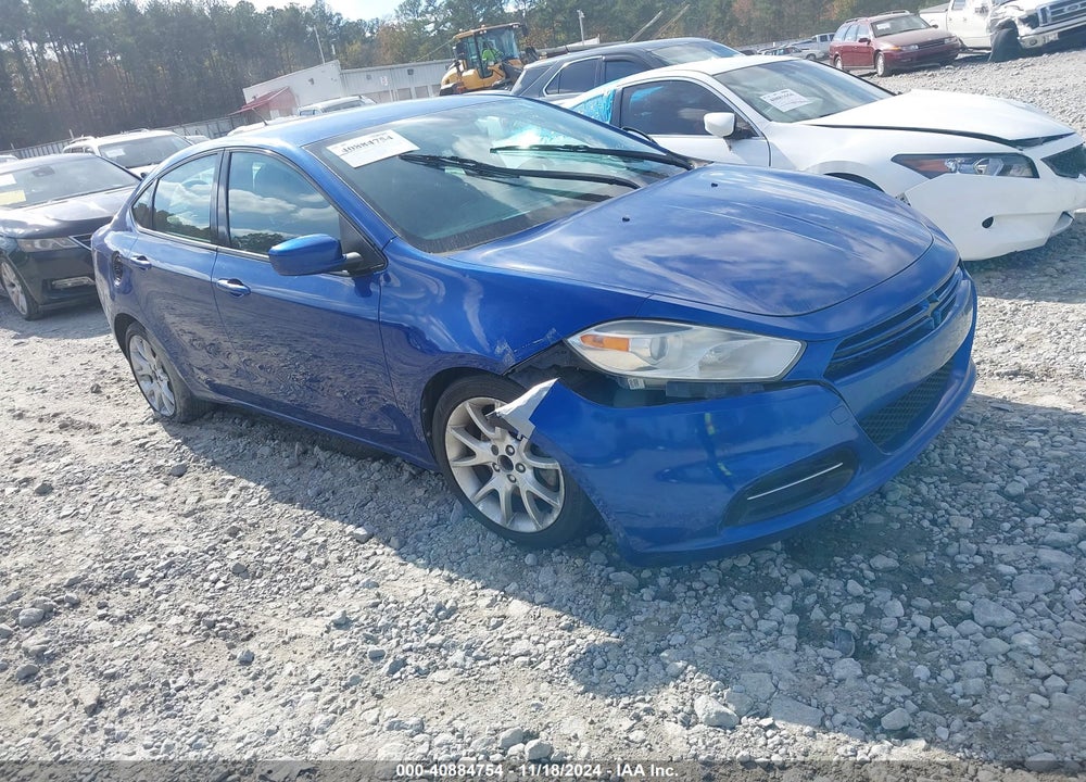 2013 DODGE DART SXT VIN: 1C3CDFBA6DD708556