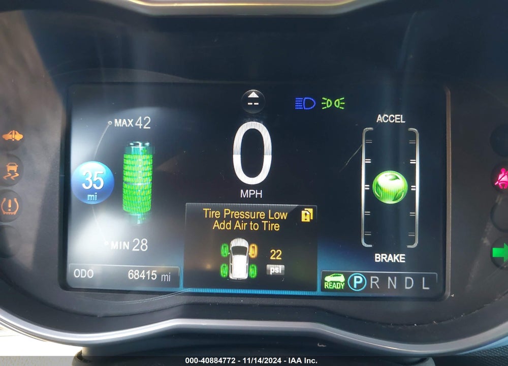 2014 CHEVROLET SPARK EV 2LT VIN: KL8CL6S01EC460013