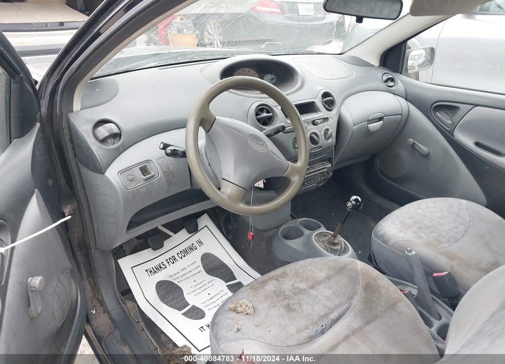 2000 TOYOTA ECHO VIN: JTDAT1231Y0036767