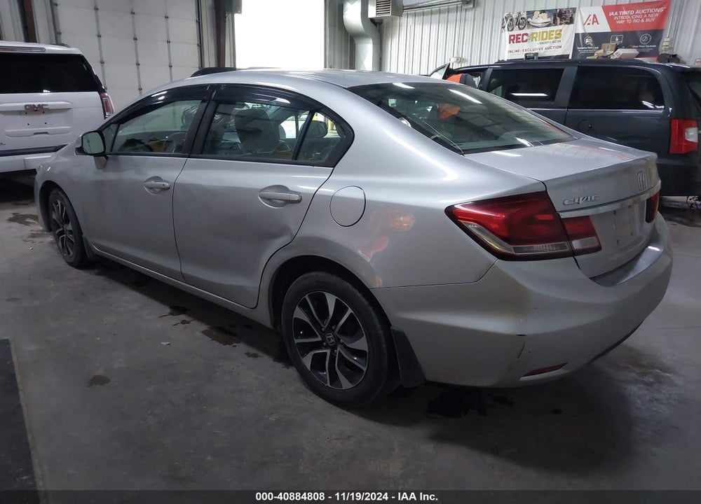 2013 HONDA CIVIC EX VIN: 19XFB2F8XDE000162