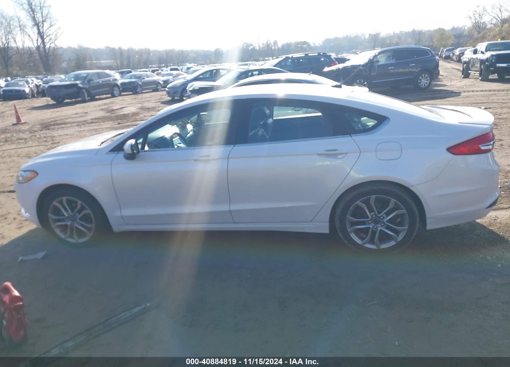 2017 FORD FUSION SE VIN: 3FA6P0HD6HR186724