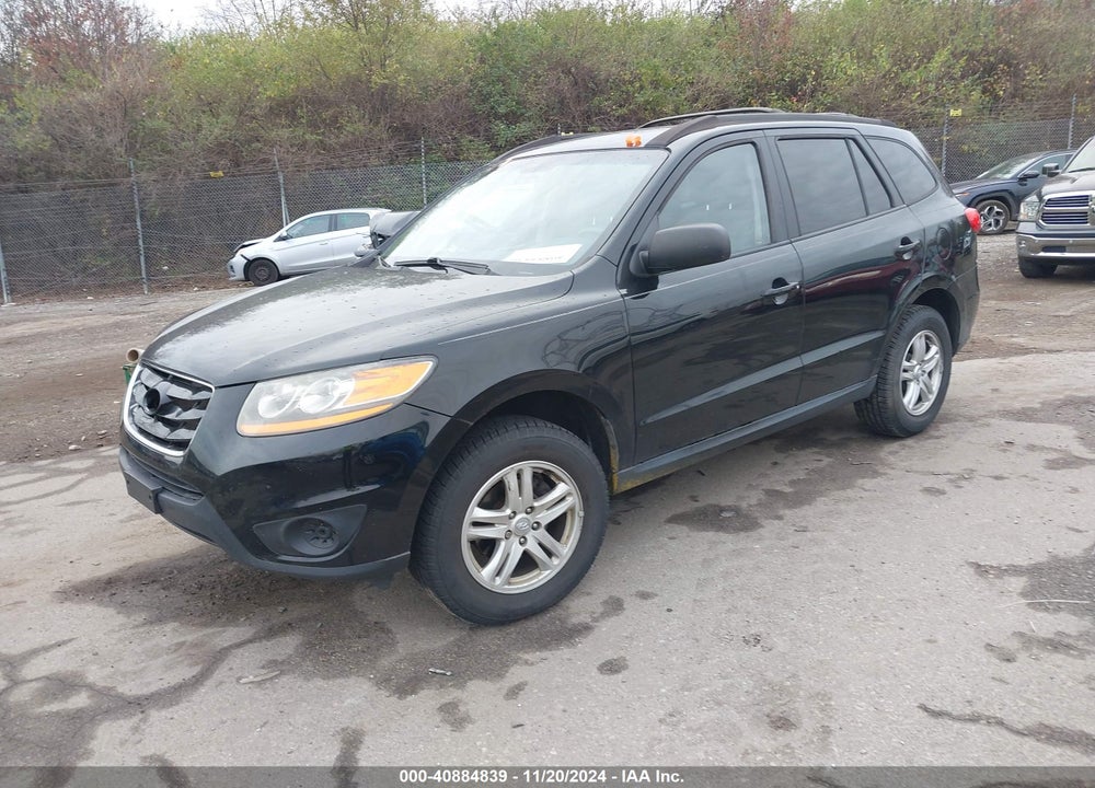 2010 HYUNDAI SANTA FE GLS VIN: 5NMSG3AB1AH391666