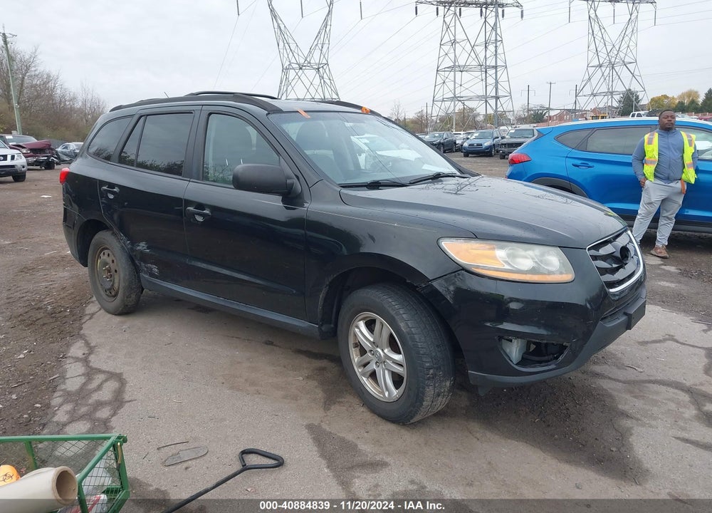 2010 HYUNDAI SANTA FE GLS VIN: 5NMSG3AB1AH391666