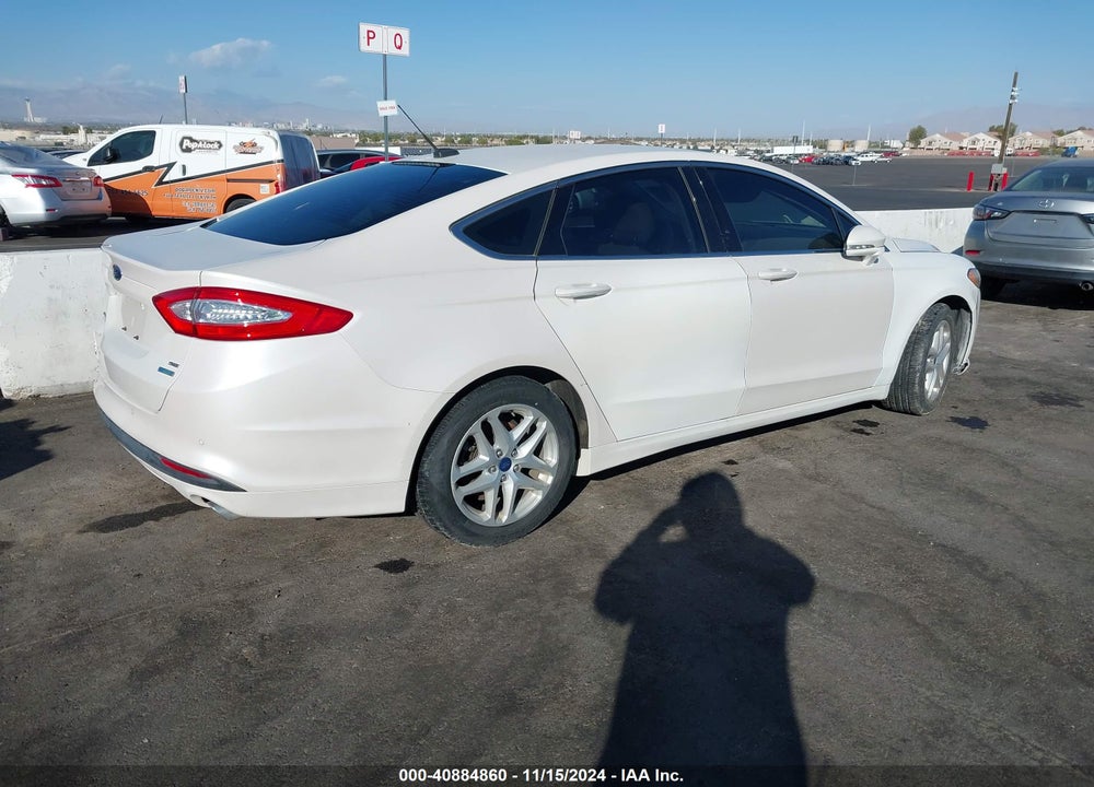 2014 FORD FUSION SE VIN: 3FA6P0HD8ER389965