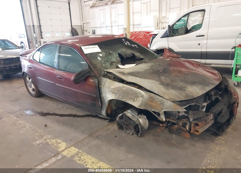 2002 PONTIAC GRAND PRIX SE VIN: 1G2WK52J72F187362