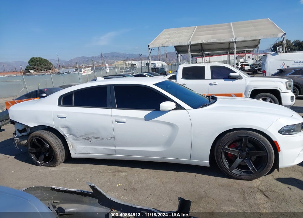 2016 DODGE CHARGER SXT VIN: 2C3CDXHG8GH281339