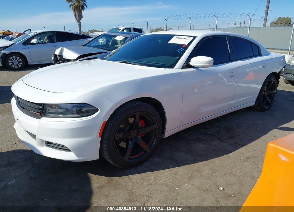 2016 DODGE CHARGER SXT VIN: 2C3CDXHG8GH281339