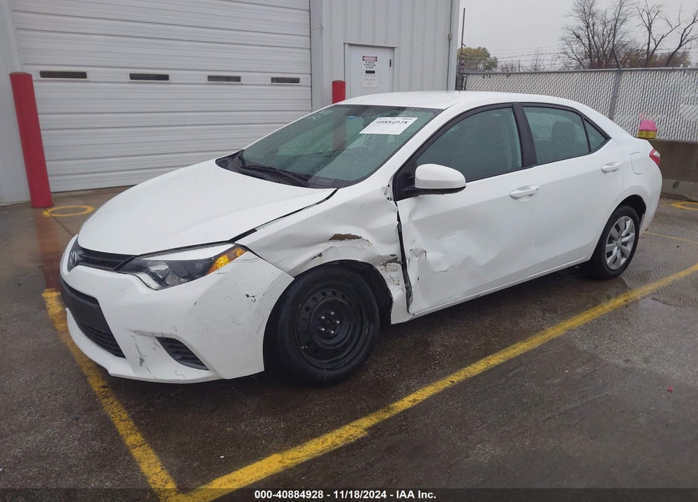 2016 TOYOTA COROLLA VIN: 2T1BURHE4GC701108
