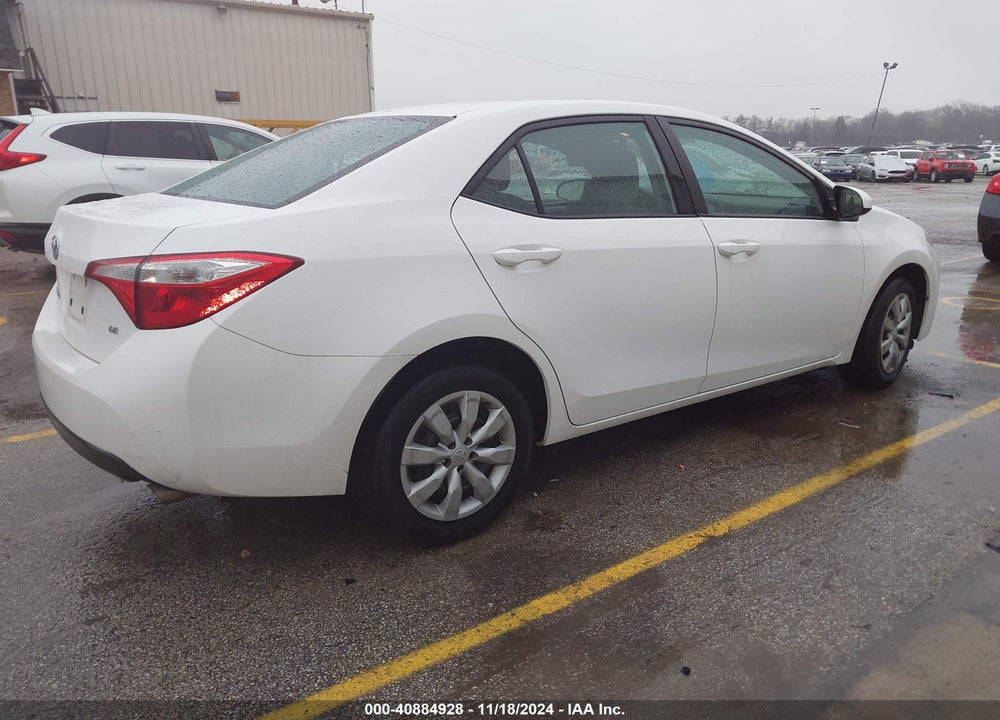 2016 TOYOTA COROLLA VIN: 2T1BURHE4GC701108