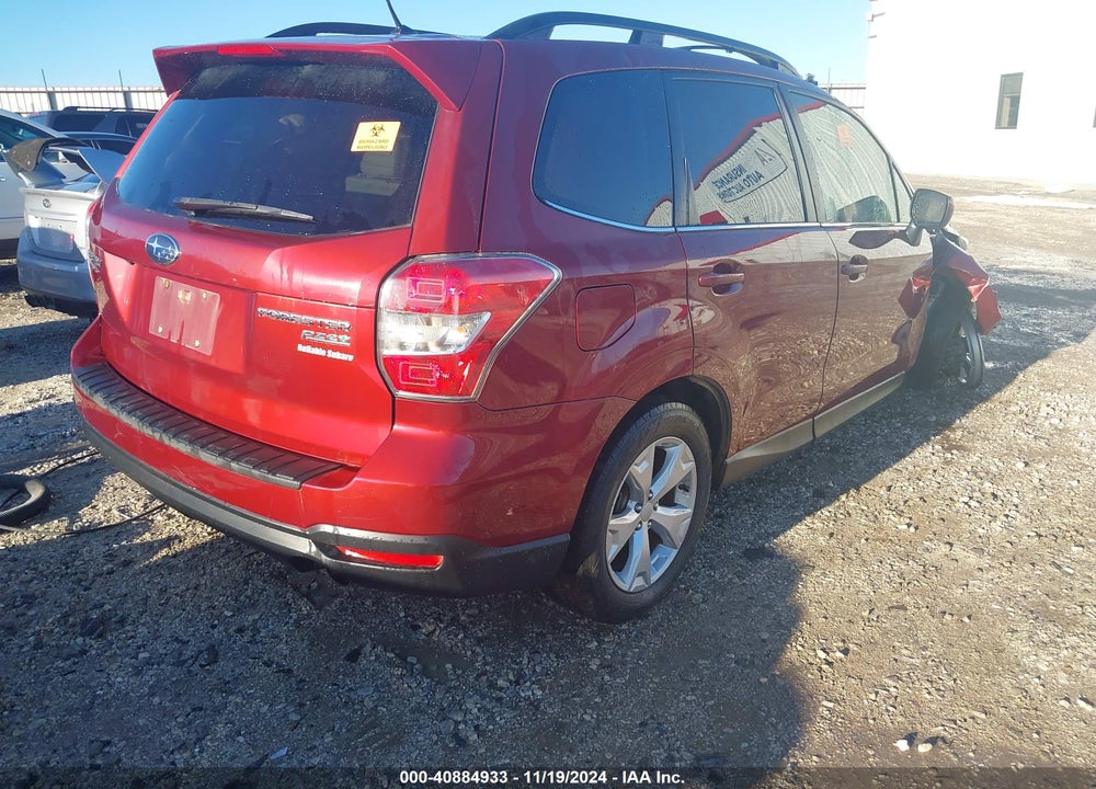 2015 SUBARU FORESTER 2.5I LIMITED VIN: JF2SJAHC0FH483642