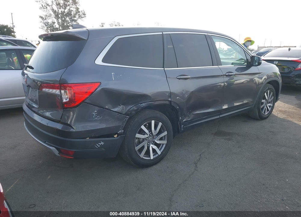 2020 HONDA PILOT 2WD EX VIN: 5FNYF5H31LB024357