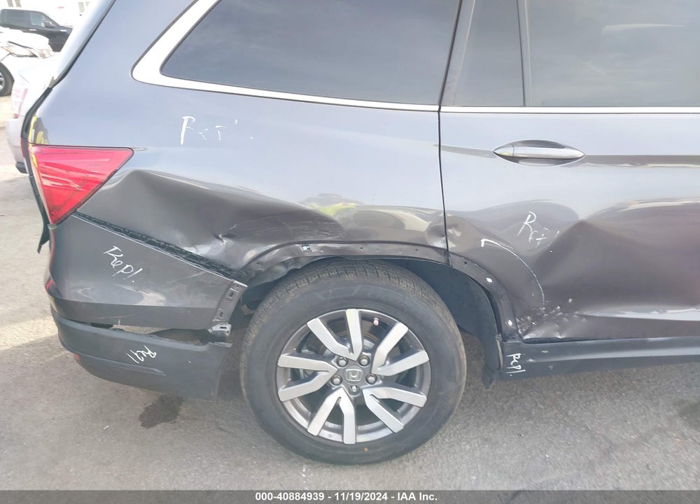 2020 HONDA PILOT 2WD EX VIN: 5FNYF5H31LB024357