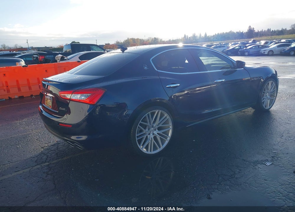 2018 MASERATI GHIBLI VIN: ZAM57XSA5J1284796