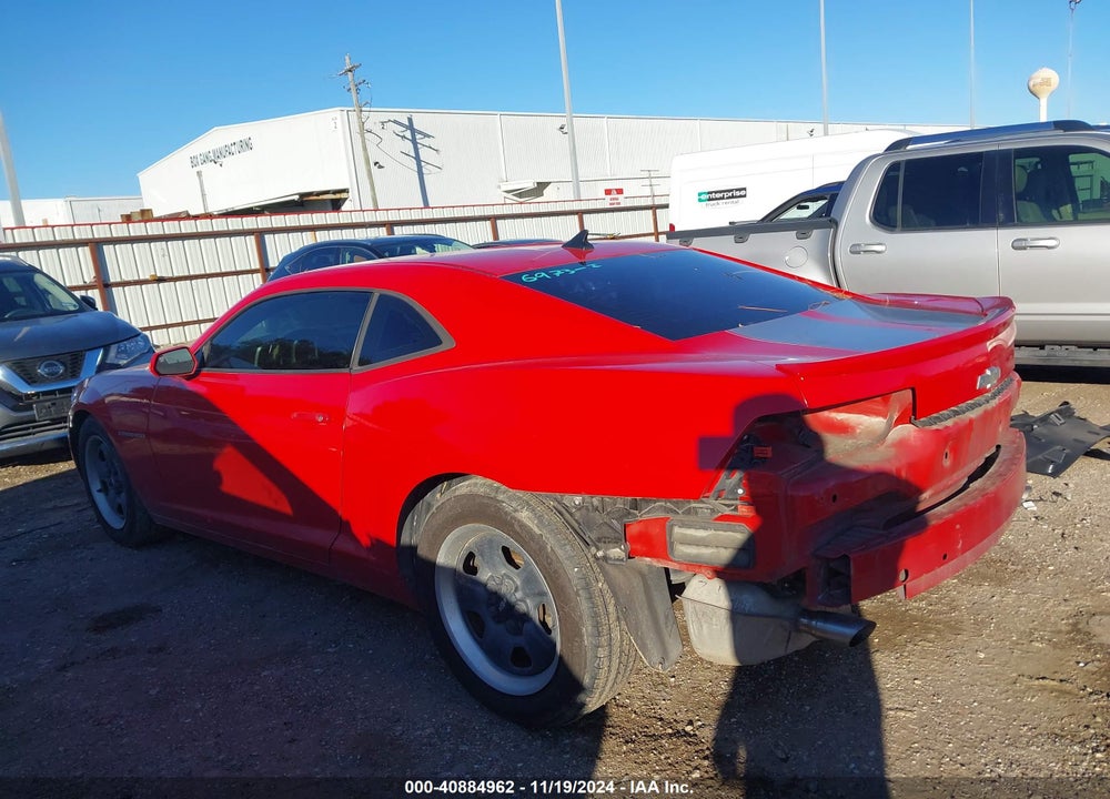 2012 CHEVROLET CAMARO 2LS VIN: 2G1FA1E35C9185570