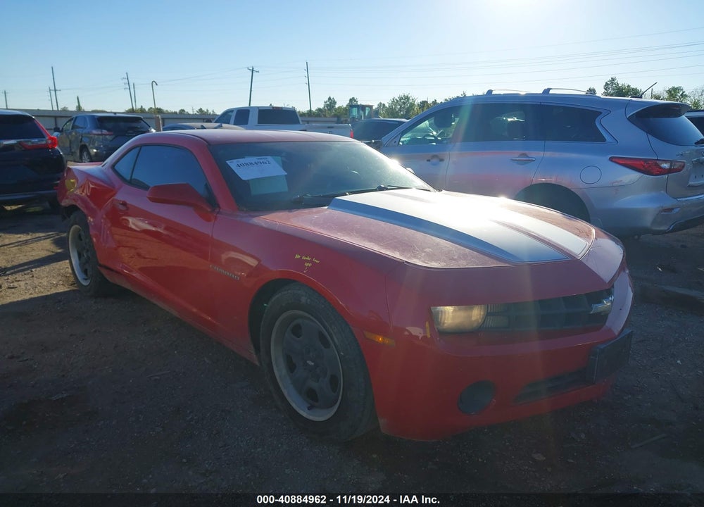 2012 CHEVROLET CAMARO 2LS VIN: 2G1FA1E35C9185570
