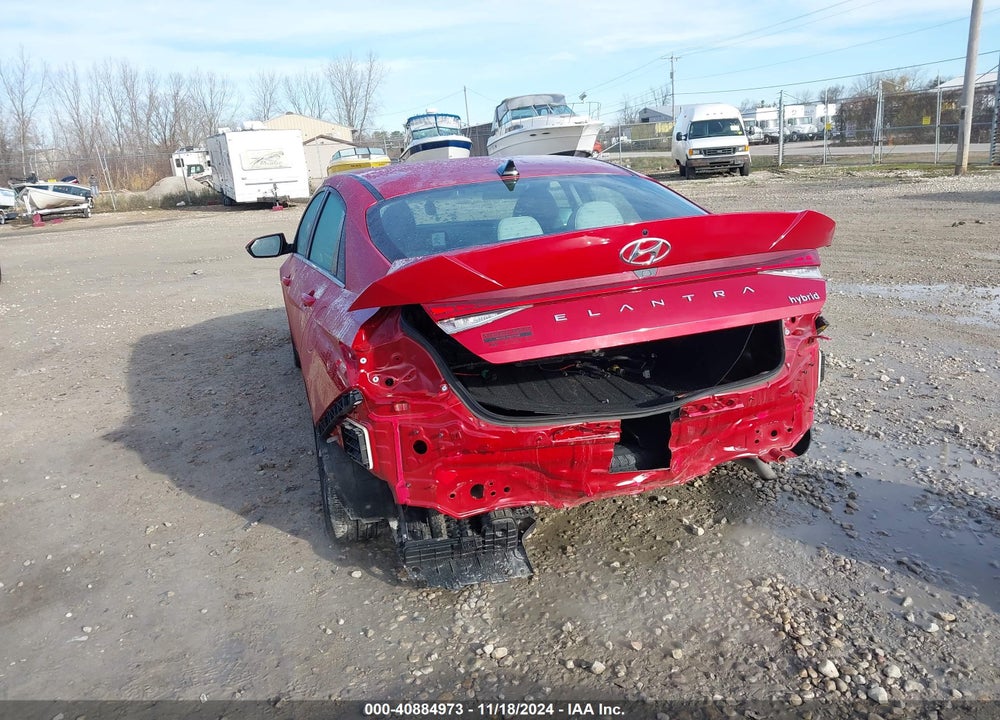 2023 HYUNDAI ELANTRA HYBRID LIMITED VIN: KMHLN4AJ4PU044451