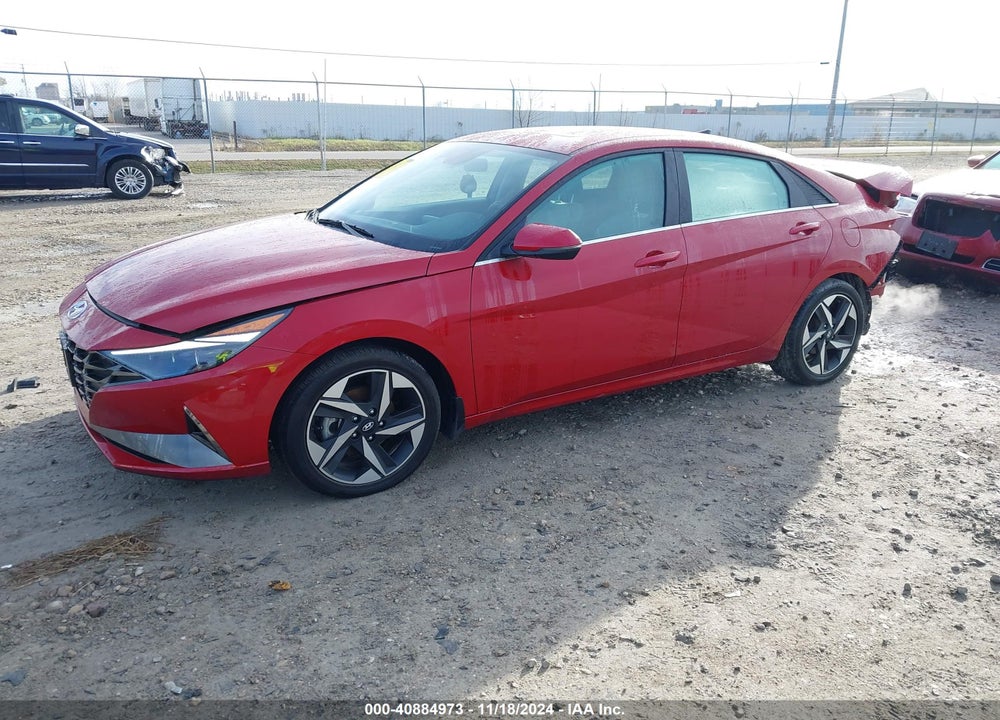 2023 HYUNDAI ELANTRA HYBRID LIMITED VIN: KMHLN4AJ4PU044451