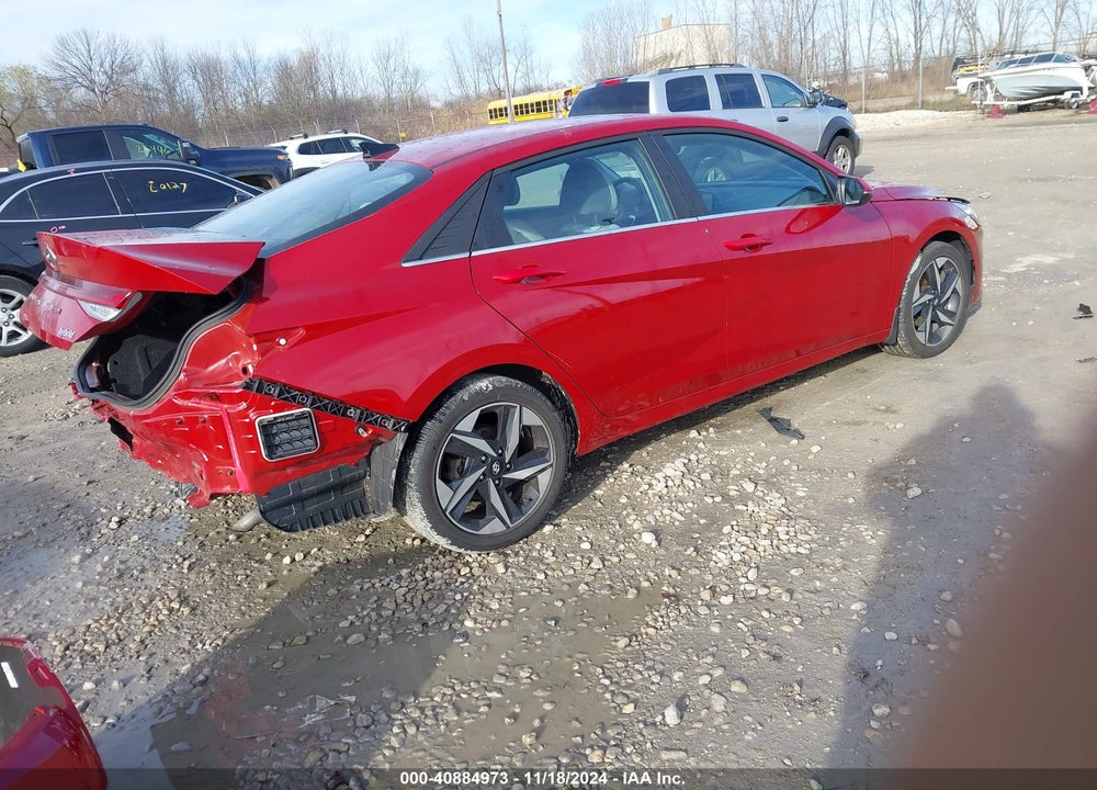 2023 HYUNDAI ELANTRA HYBRID LIMITED VIN: KMHLN4AJ4PU044451