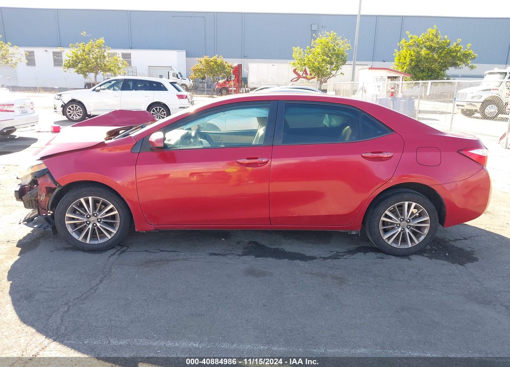 2015 TOYOTA COROLLA LE PLUS VIN: 2T1BURHE2FC257936