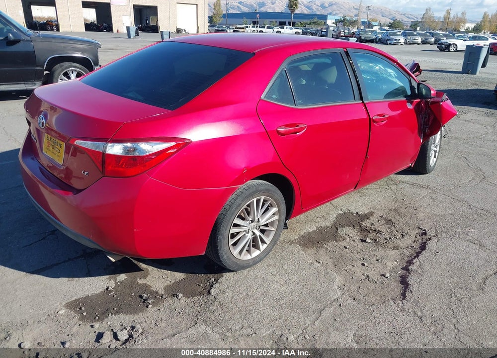 2015 TOYOTA COROLLA LE PLUS VIN: 2T1BURHE2FC257936