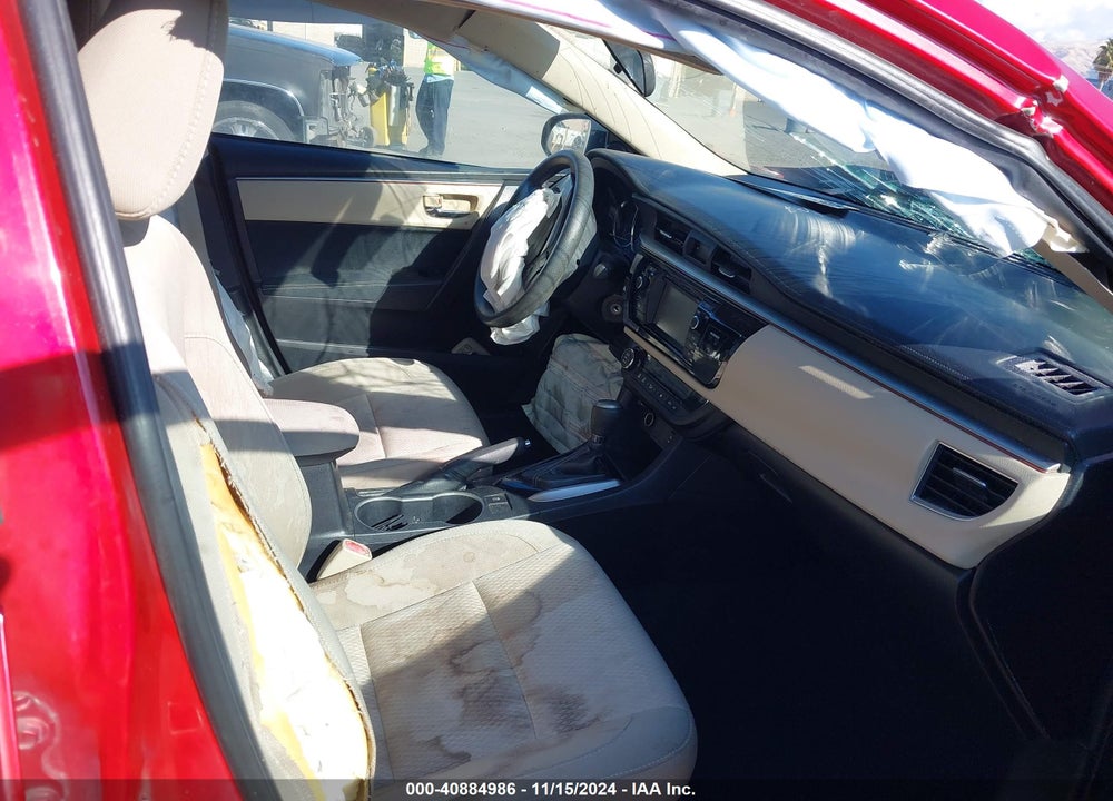 2015 TOYOTA COROLLA LE PLUS VIN: 2T1BURHE2FC257936