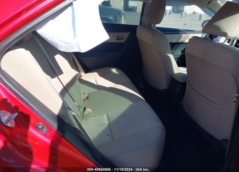 2015 TOYOTA COROLLA LE PLUS VIN: 2T1BURHE2FC257936