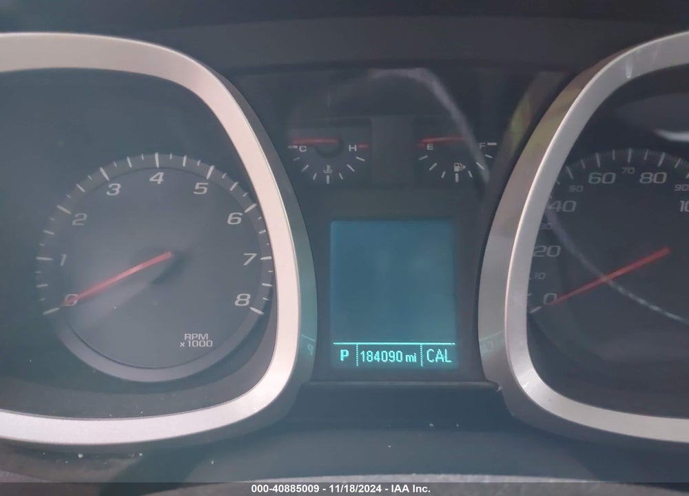2012 CHEVROLET EQUINOX 1LT VIN: 2GNFLEEK5C6122901