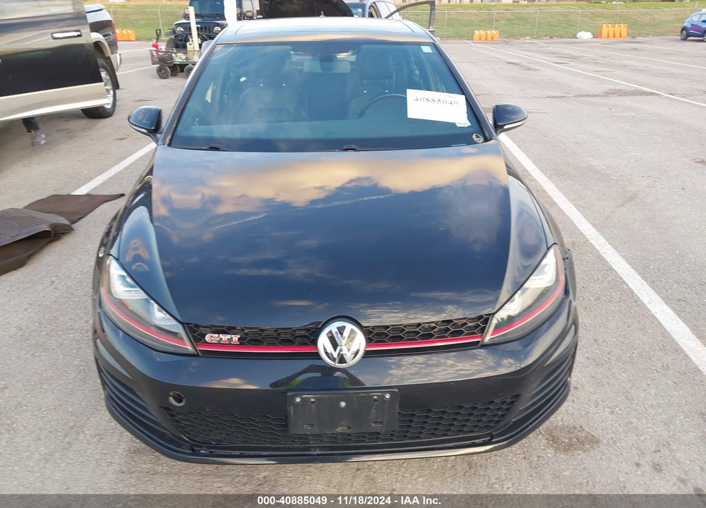 2017 VOLKSWAGEN GOLF GTI AUTOBAHN 4-DOOR/S 4-DOOR/SE 4-DOOR/SPORT 4-DOOR VIN: 3VW547AU6HM026595