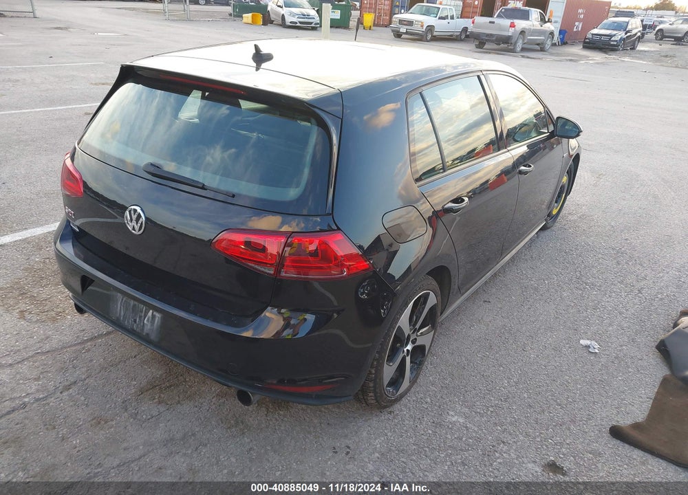 2017 VOLKSWAGEN GOLF GTI AUTOBAHN 4-DOOR/S 4-DOOR/SE 4-DOOR/SPORT 4-DOOR VIN: 3VW547AU6HM026595